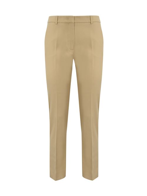 Pantalone a sigaretta Vite in cotone stretch Sabbia WEEKEND MAX MARA | 2515131021600026